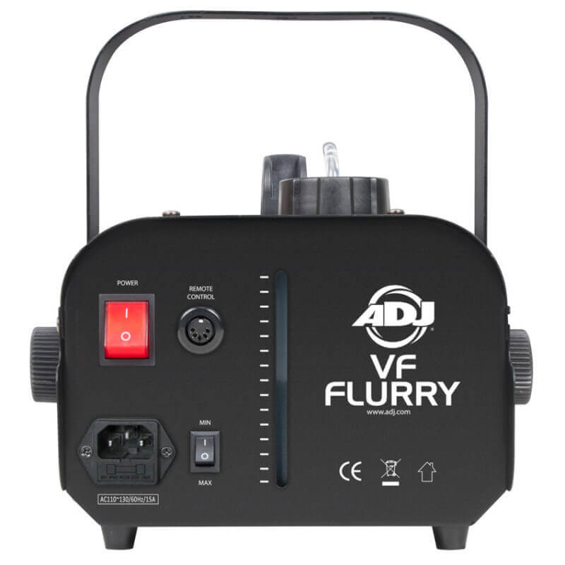 Adj vf flurry, máquina de efecto de nieve, 600w